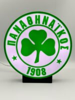 Φωτιστικό Παναθηναϊκός RGB LED – Επιτραπέζιο & Επιτοίχιο - Image 2