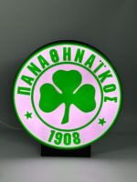 Φωτιστικό Παναθηναϊκός RGB LED – Επιτραπέζιο & Επιτοίχιο